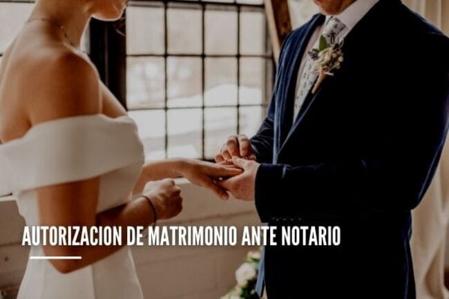 Autorizacion matrimonio espana notario -