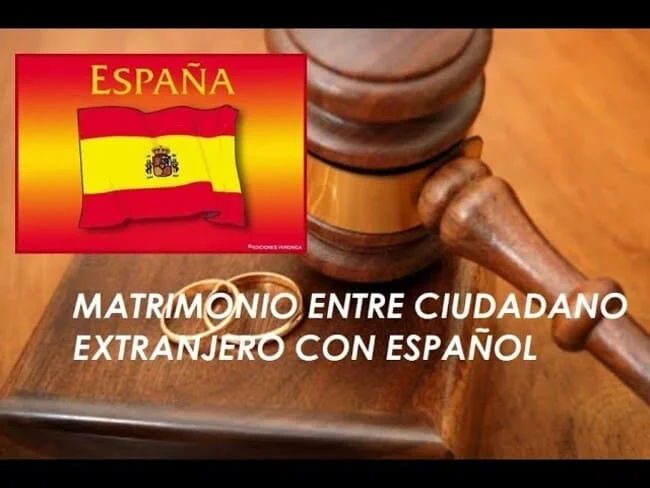 matrimonio entre ciudadano extranjero con espanol