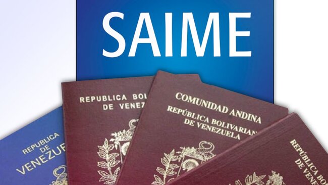 pasaportes-saime entranjeria venezuela