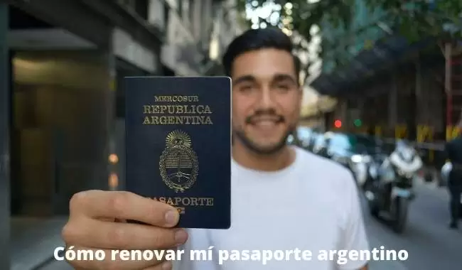 Cómo renovar mí pasaporte argentino
