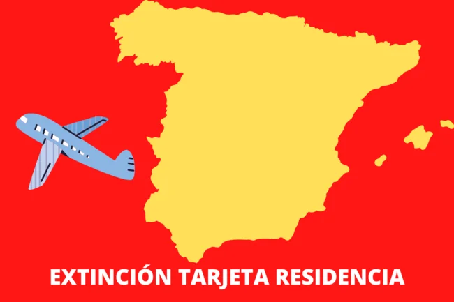 Extincion tarjeta de residencia por estar fuera de España