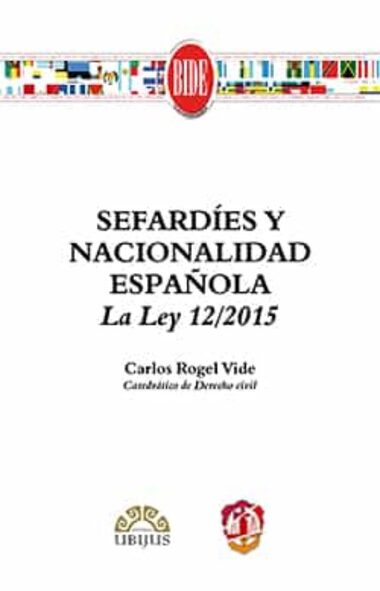 Libro electronico sefardies y nacionalidad espanola la ley 12 2015 -