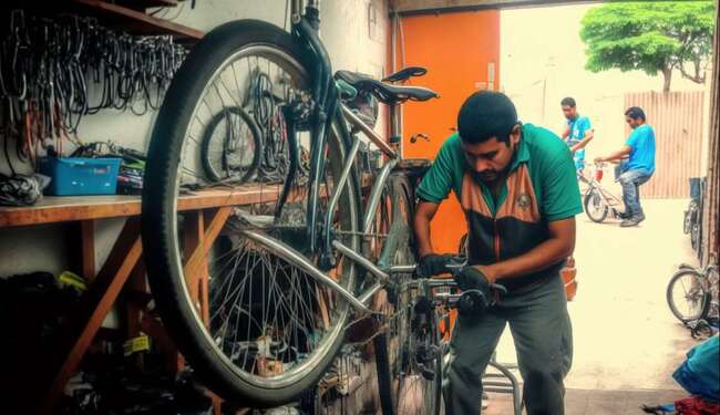 abrir una empresa en madrid de reparacion de bicicletas