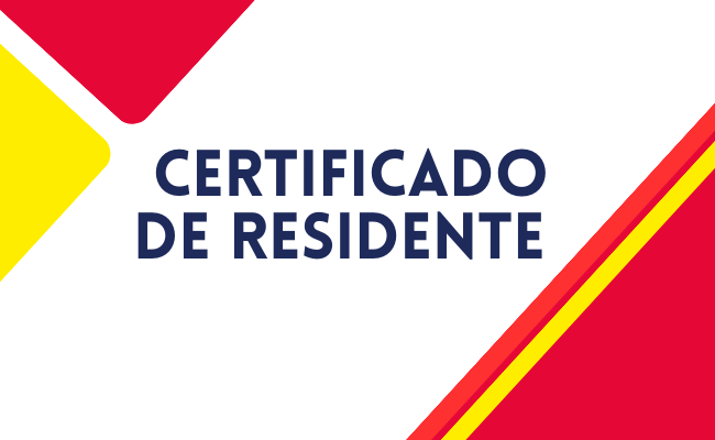 certificado de residente
