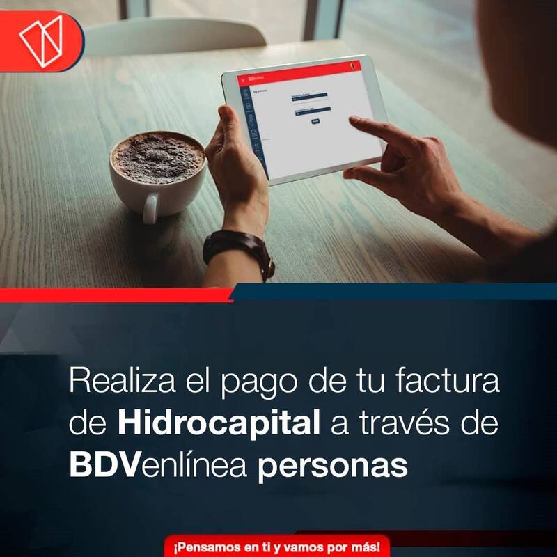 hidrocapital facturas bdvenlinea